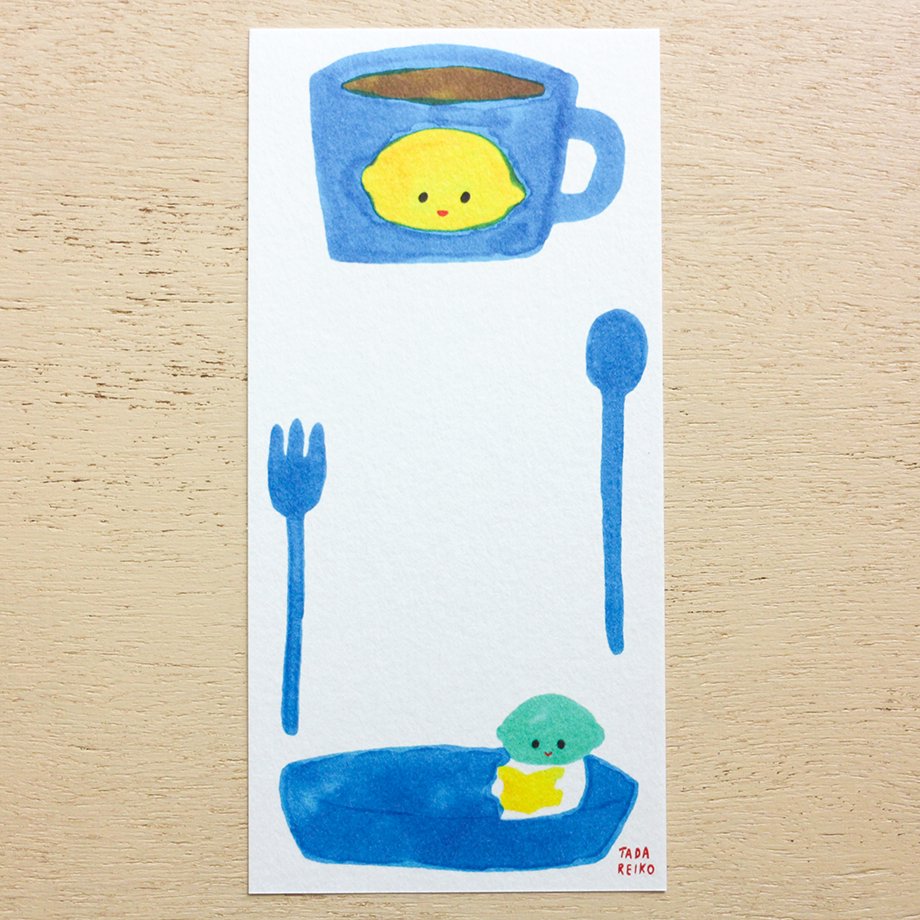 Reiko Tada Memo Pad - Lemon and Limes Everyday