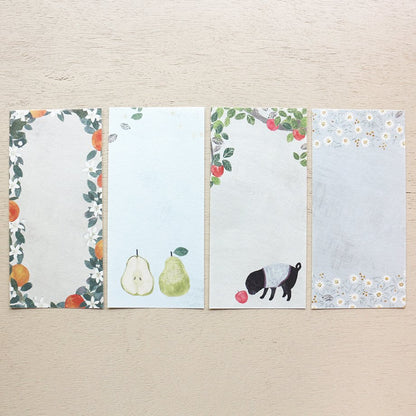 Yuko Omori Memo Pad - Slow Life