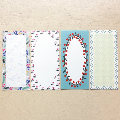 Chihiro Yasuhara Memo Pad - Botanical