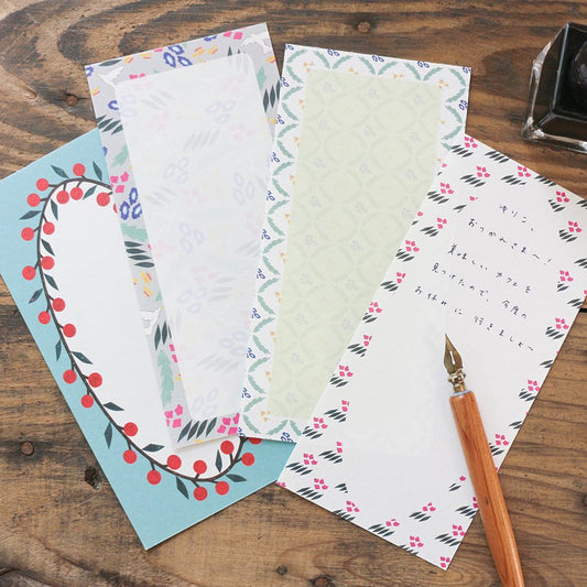 Chihiro Yasuhara Memo Pad - Botanical