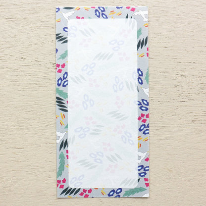 Chihiro Yasuhara Memo Pad - Botanical