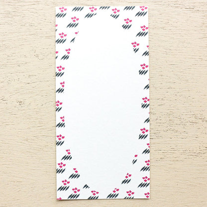 Chihiro Yasuhara Memo Pad - Botanical