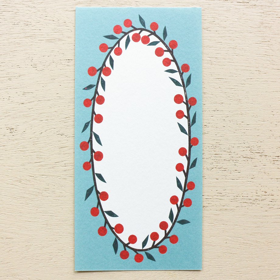 Chihiro Yasuhara Memo Pad - Botanical
