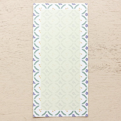 Chihiro Yasuhara Memo Pad - Botanical