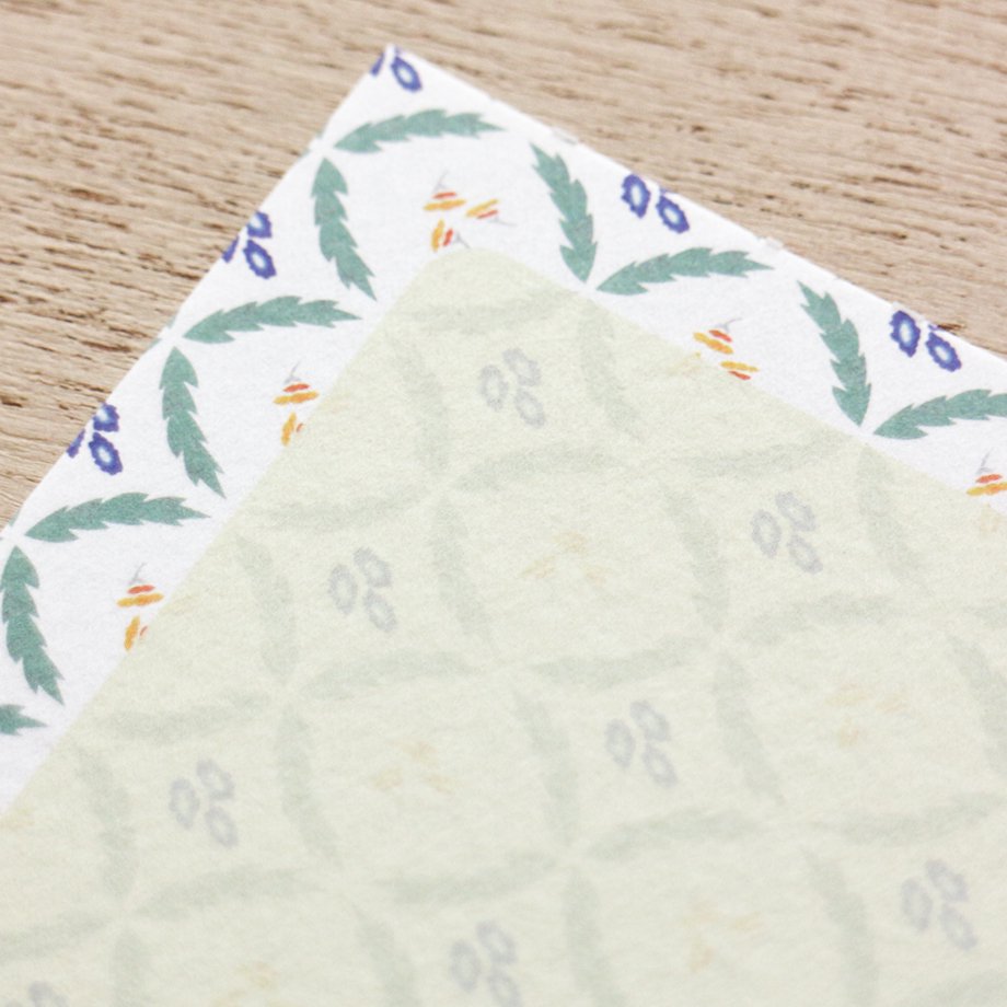 Chihiro Yasuhara Memo Pad - Botanical