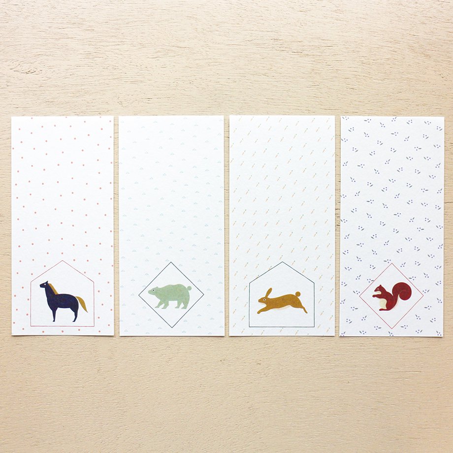 Chihiro Yasuhara Memo Pad - Animal