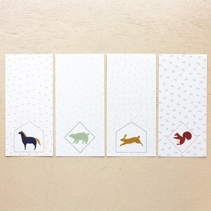 Chihiro Yasuhara Memo Pad - Animal