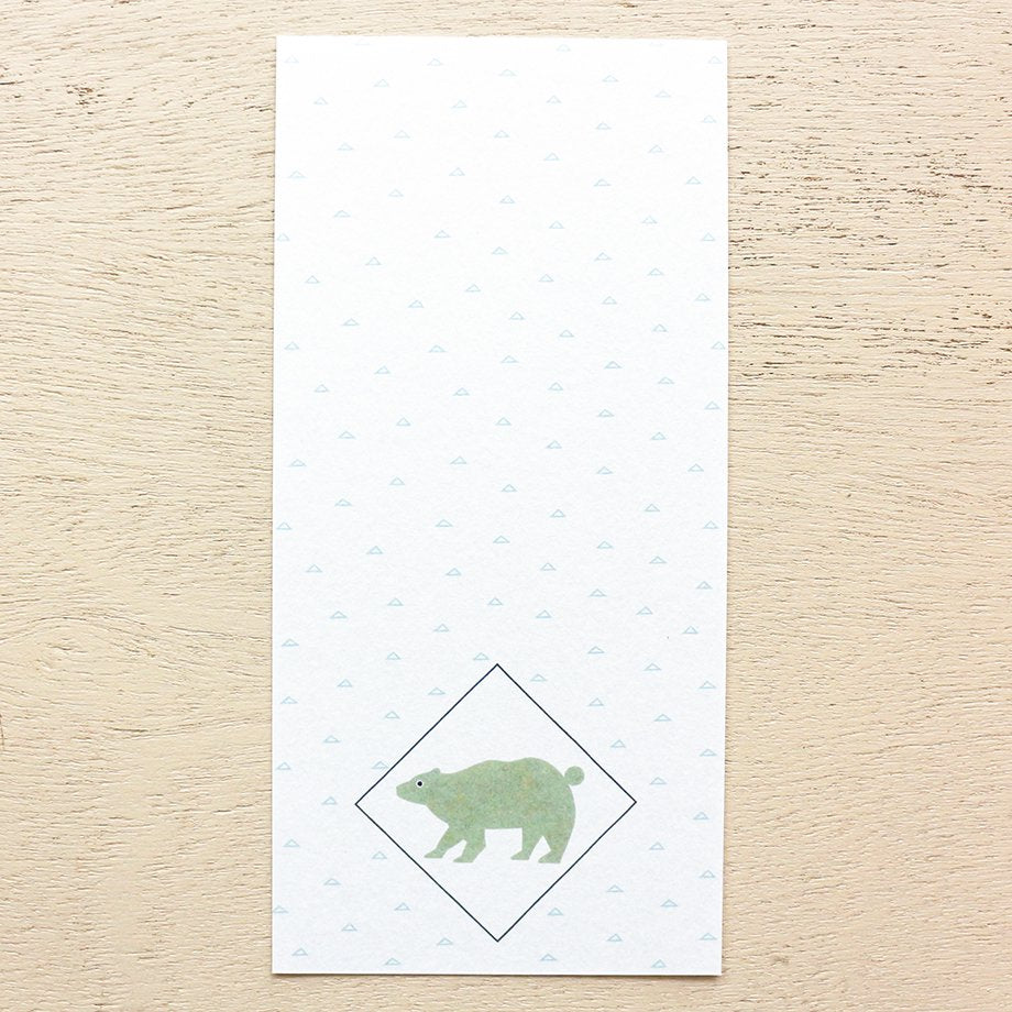Chihiro Yasuhara Memo Pad - Animal