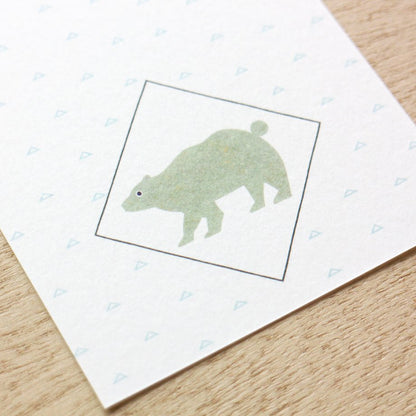 Chihiro Yasuhara Memo Pad - Animal
