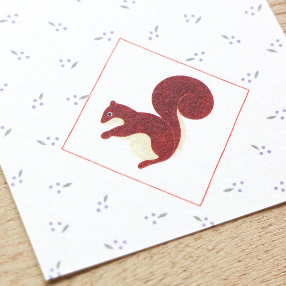 Chihiro Yasuhara Memo Pad - Animal