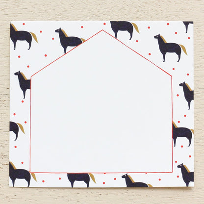 Chihiro Yasuhara Square Memo Pad - Animal