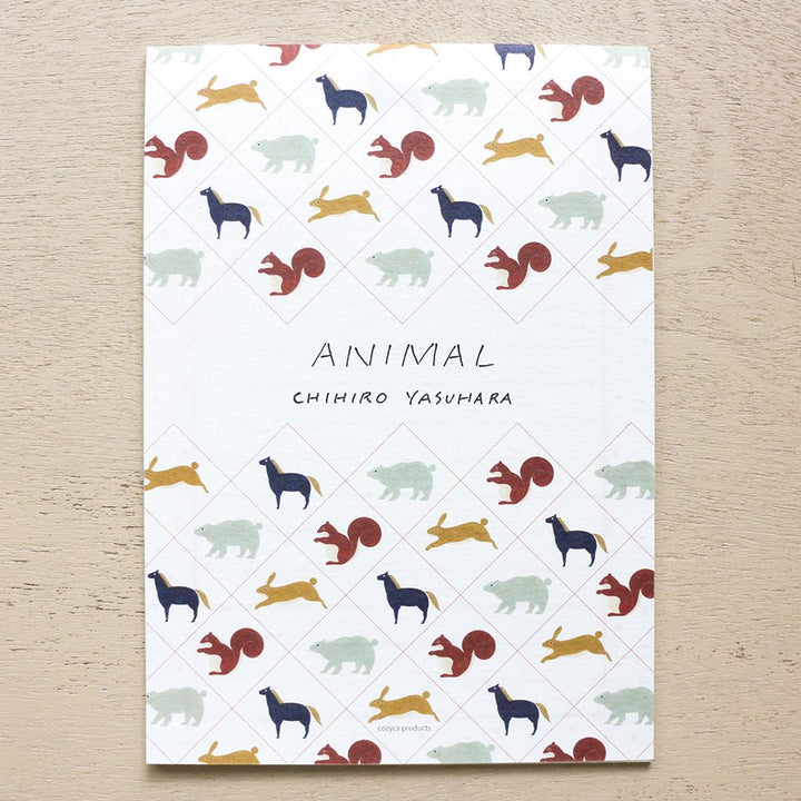 Chihiro Yasuhara Writing Paper Pad - Animal