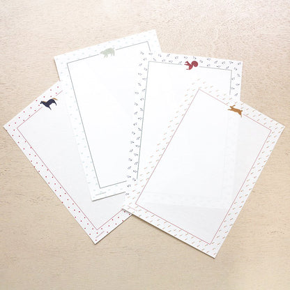 Chihiro Yasuhara Writing Paper Pad - Animal