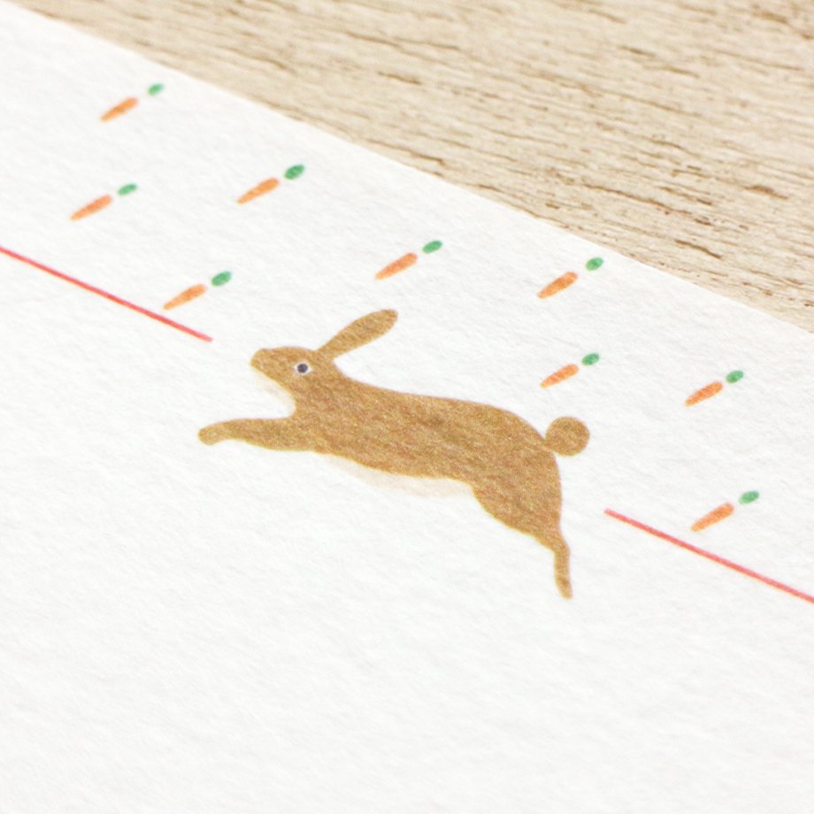 Chihiro Yasuhara Writing Paper Pad - Animal