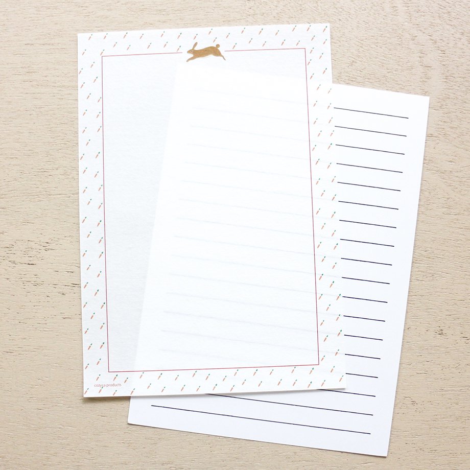 Chihiro Yasuhara Writing Paper Pad - Animal