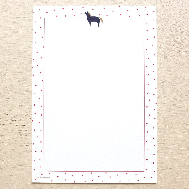 Chihiro Yasuhara Writing Paper Pad - Animal