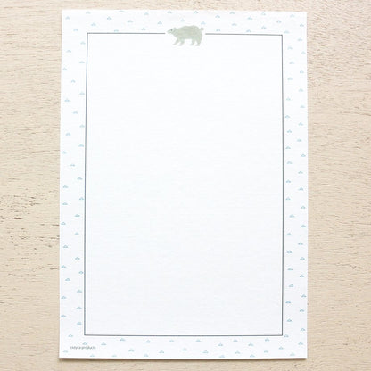 Chihiro Yasuhara Writing Paper Pad - Animal