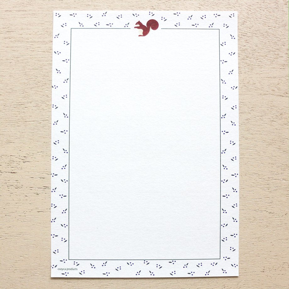 Chihiro Yasuhara Writing Paper Pad - Animal