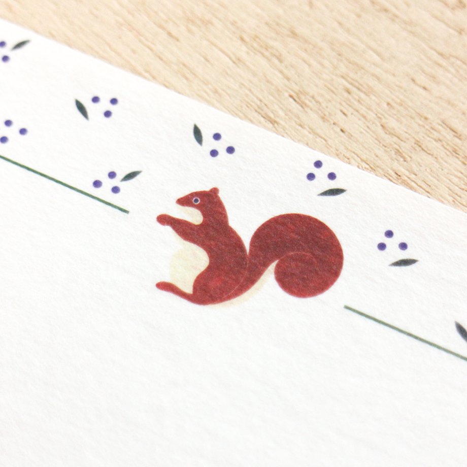 Chihiro Yasuhara Writing Paper Pad - Animal