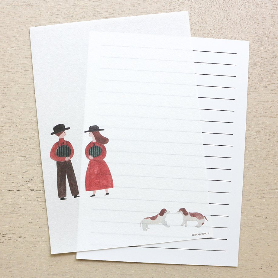 Necktie Writing Paper Pad - Chat