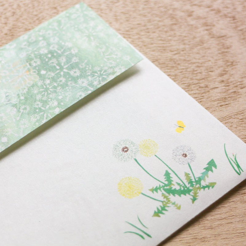 Envelope Set - Flowers on the road