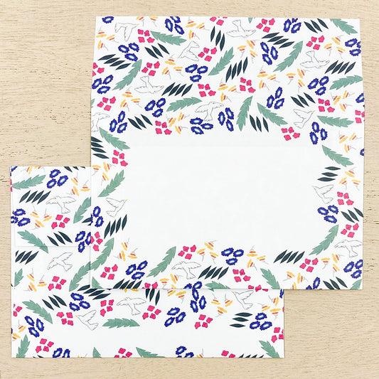 Chihiro Yasuhara Envelope Set - Botanical