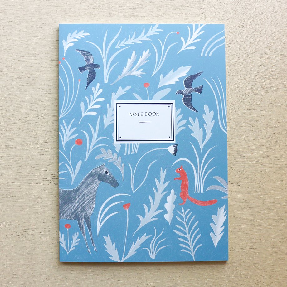 Nishi Shuku A5 Notebook - Garden