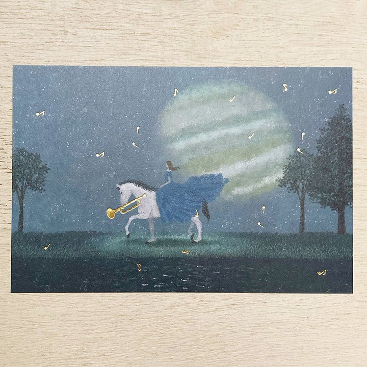 Akira Kusaka Postcard - Journey of Melody