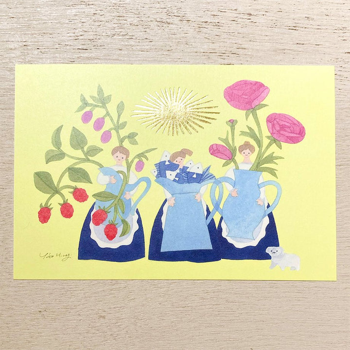 Yuka Hiiragi Postcard - Blessing