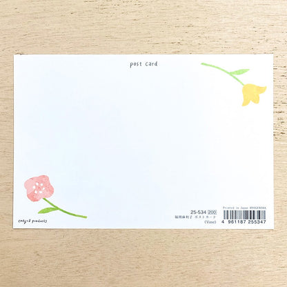 Mariko Fukuoka Postcard Set - Vase