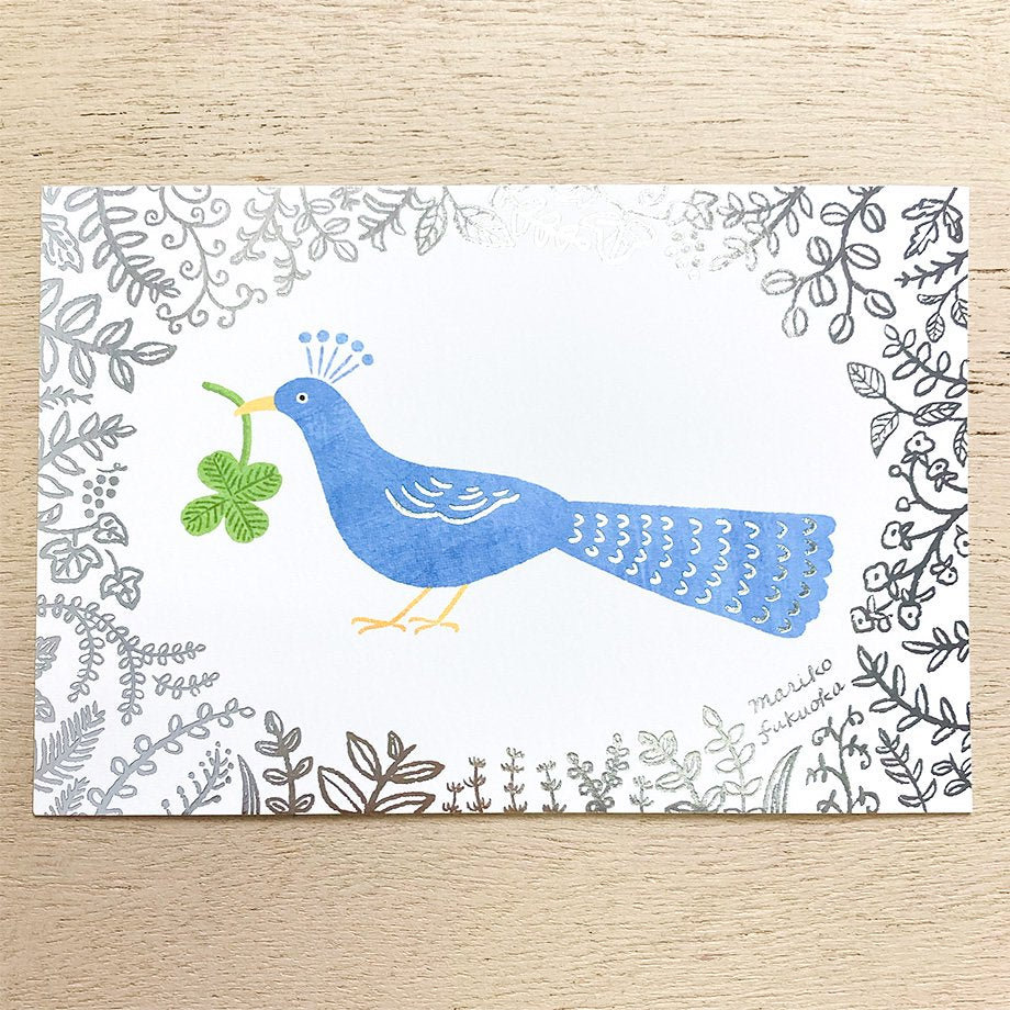 Mariko Fukuoka Postcard Set - Lucky Bird