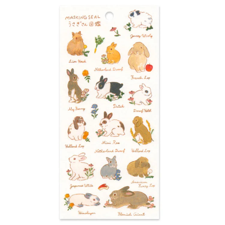 Shinako Moriyama Stickers - My Bunny