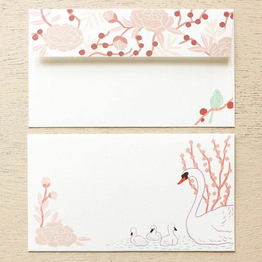 Konatsu Tani Letter Set - Swan