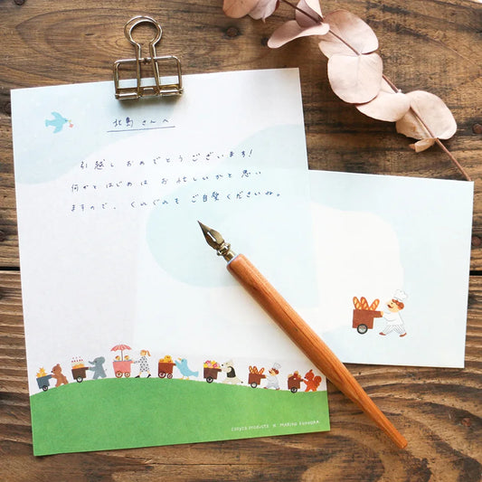 Mariko Fukuoka Letter Set - Let's Carry!