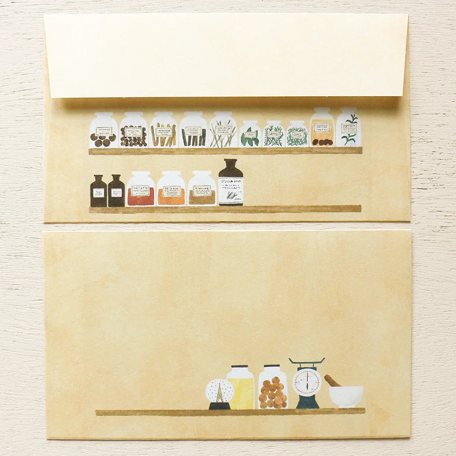 Mariko Fukuoka Letter Set - Indri’s pharmacy