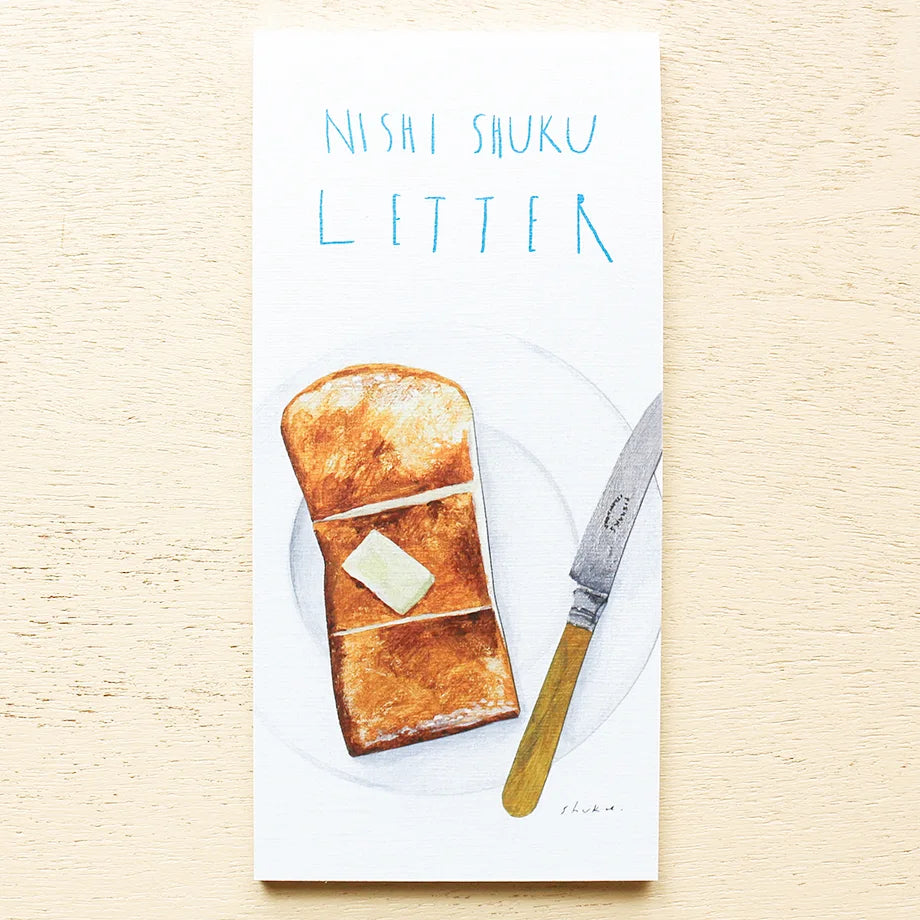 Nishi Shuku Memo Pad - Letter