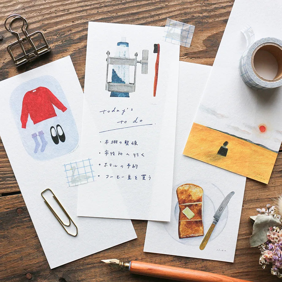 Nishi Shuku Memo Pad - Letter