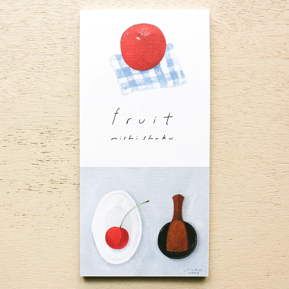 Nishi Shuku Memo Pad - Fruits