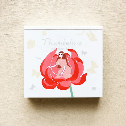Konatsu Tani Square Memo Pad - Thumbelina
