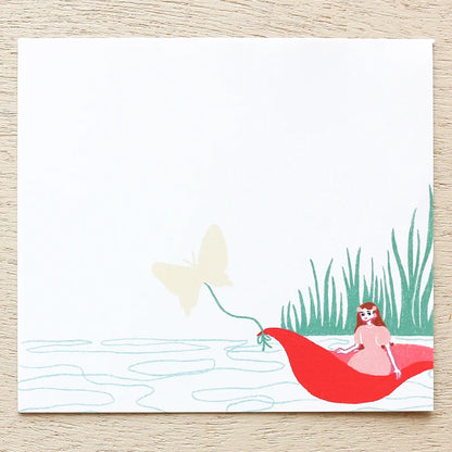 Konatsu Tani Square Memo Pad - Thumbelina