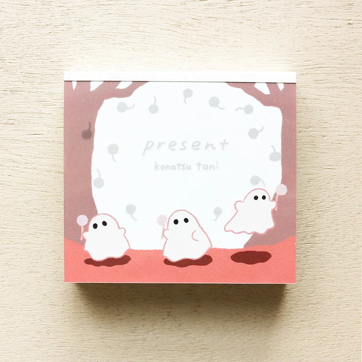 Konatsu Tani Square Memo Pad - Present