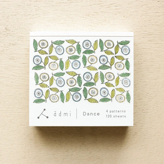 admi Square Memo Pad - Dance
