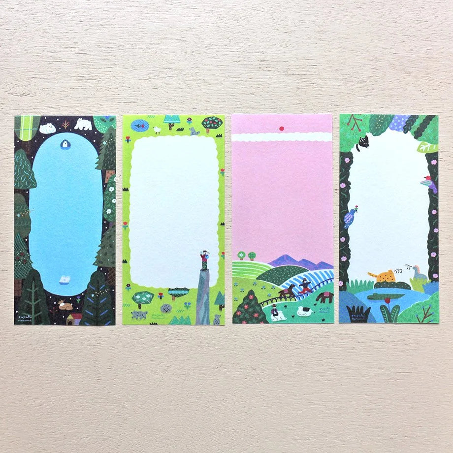 Narumi Suzuki Memo Pad - Animal Life