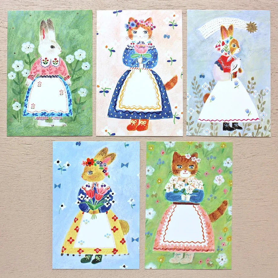 Aiko Fukawa Postcard Set - Tablier