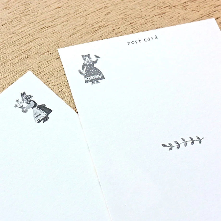 Aiko Fukawa Postcard Set - Little Fluffy Friends