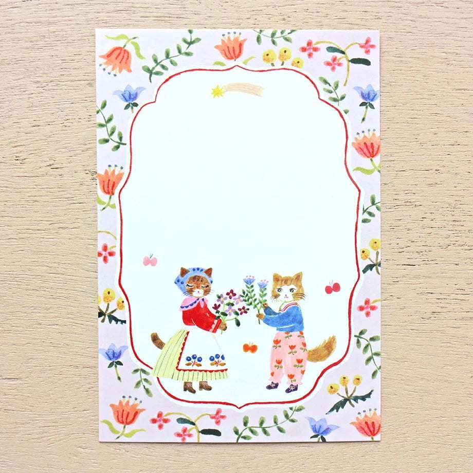 Aiko Fukawa Postcard Set - Little Fluffy Friends
