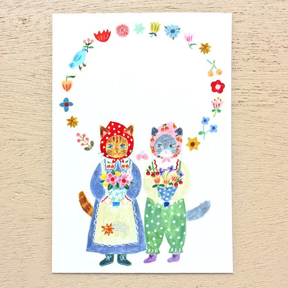 Aiko Fukawa Postcard Set - Little Fluffy Friends