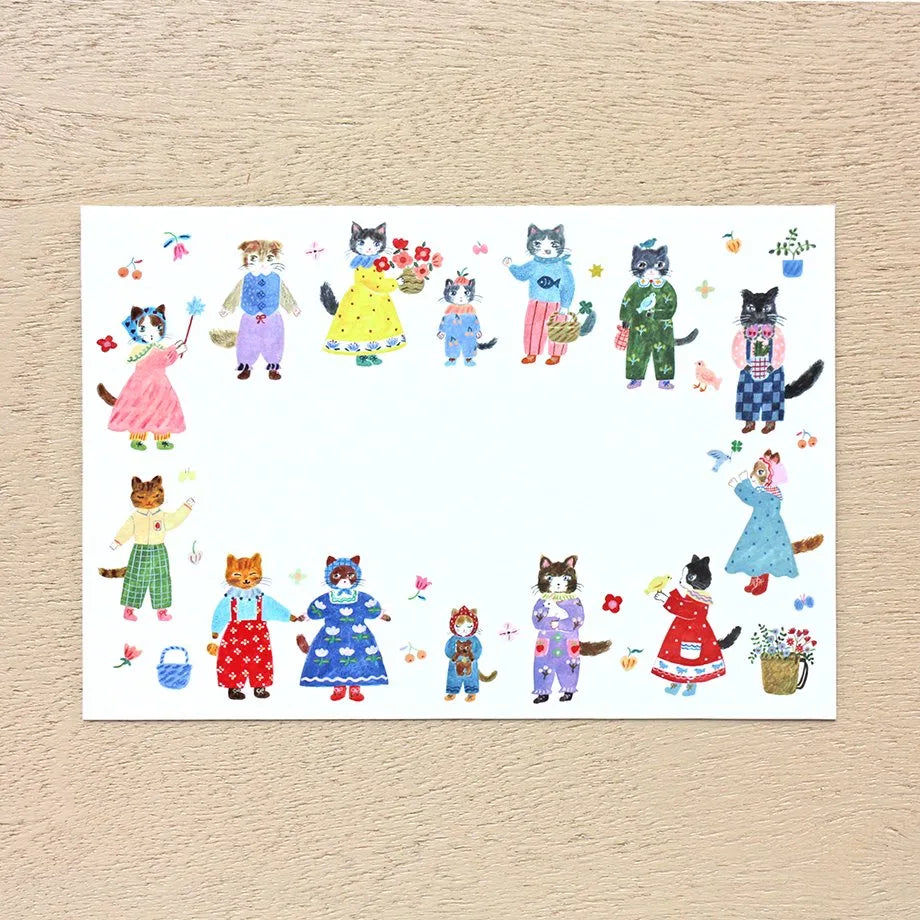 Aiko Fukawa Postcard Set - Little Fluffy Friends