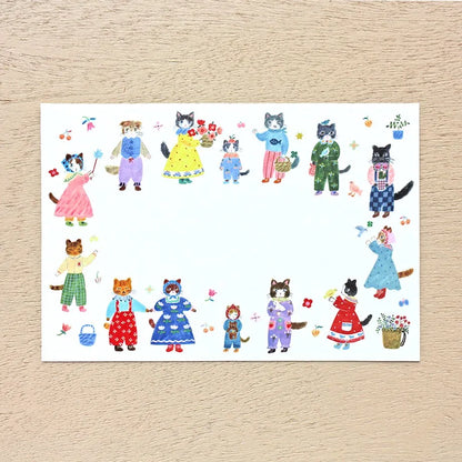 Aiko Fukawa Postcard Set - Little Fluffy Friends