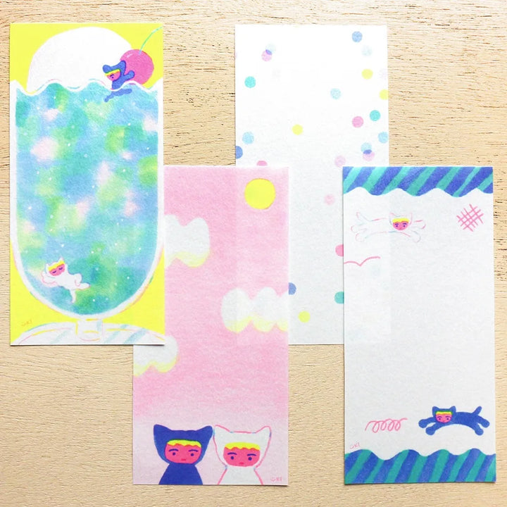 Yuki Itoi Memo Pad - Neko (cat)